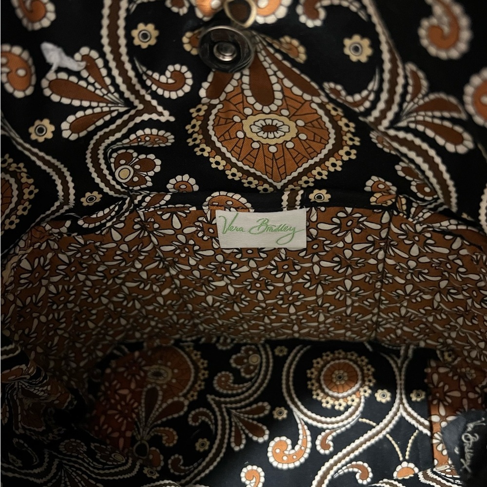 Chic Vera Bradley Caffe Latte Shoulder Bag View 3